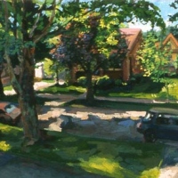 Across Cherry Street Elkins 2002