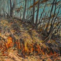 Simpsons-Winter-12-x-12-acrylic-on-canvas-2012